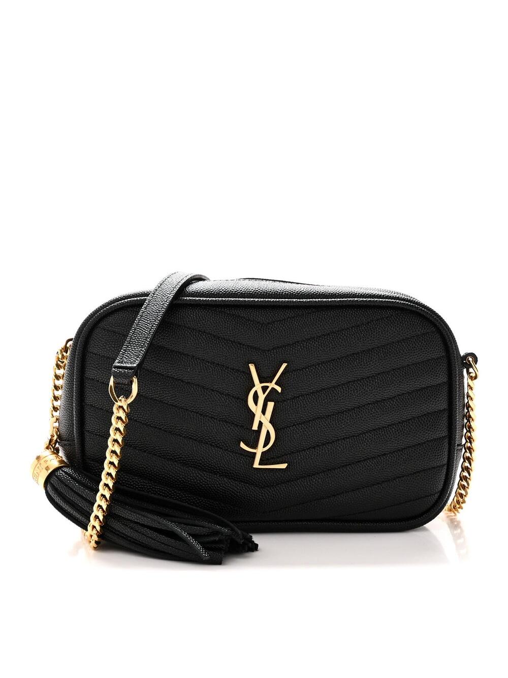 Saint Laurent Grain De Poudre Matelasse #317395S12B